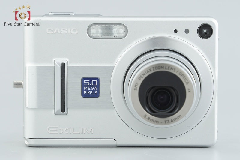 Casio EXILIM EX-Z55 Silver 5.0 MP Digital Camera