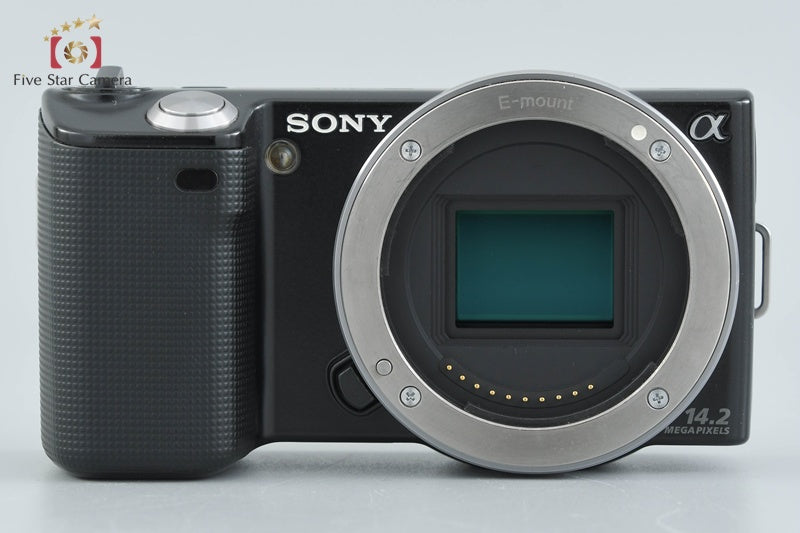 Sony α NEX-5 Black 14.2 MP 18-55 Lens [Japanese Language Only]