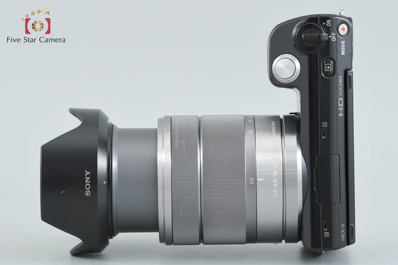 Sony α NEX-5 Black 14.2 MP 18-55 Lens [Japanese Language Only]