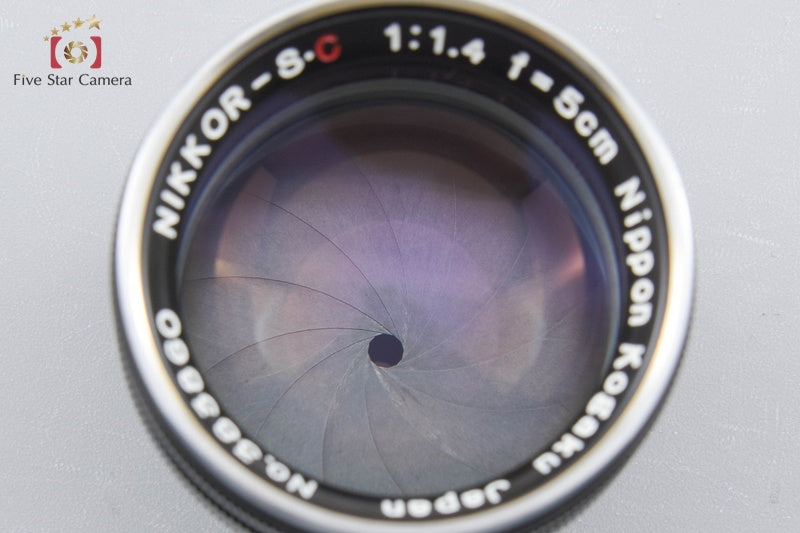 Nikon NIKKOR-S.C 50mm f/1.4 for Nikon S Mount