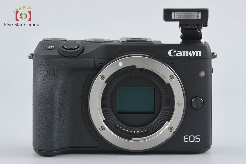 Canon EOS M3 Black 24.2 MP Digital Camera EF-M 18-55 IS STM Lens