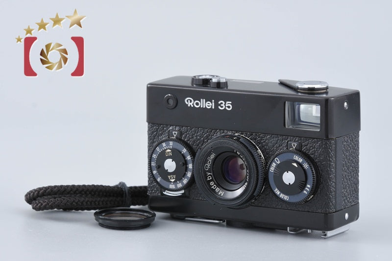 Rollei 35 Black 35mm Point & Shoot Film Camera