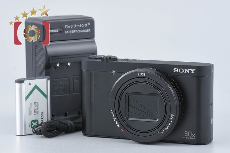 SONY Cyber-shot DSC-WX500 Black 18.2 MP Digital Camera [Multiple Languages]