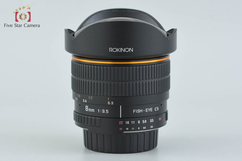 Rokinon 8mm f/3.5 CS Fisheye Aspherical for Nikon w/ Box
