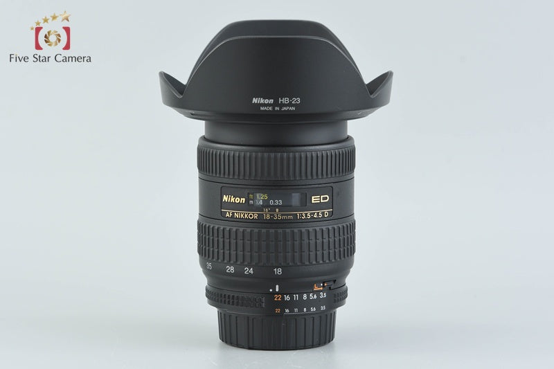 Nikon AF NIKKOR 18-35mm f/3.5-4.5 D ED