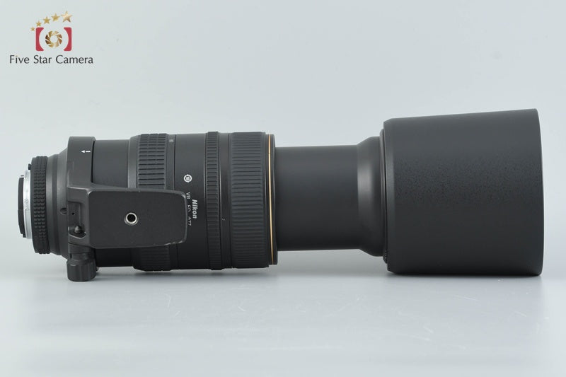 Nikon AF NIKKOR 80-400mm f/4.5-5.6 D ED VR