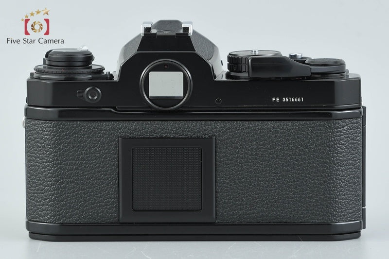 Nikon FE Black 35mm SLR Film Camera Body