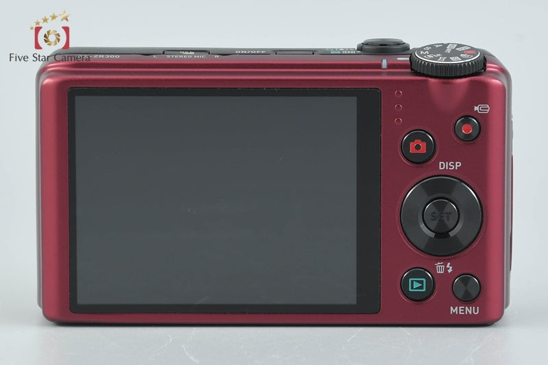 Casio HIGH SPEED EXILIM EX-ZR300 Red 16.1 MP Digital Camera