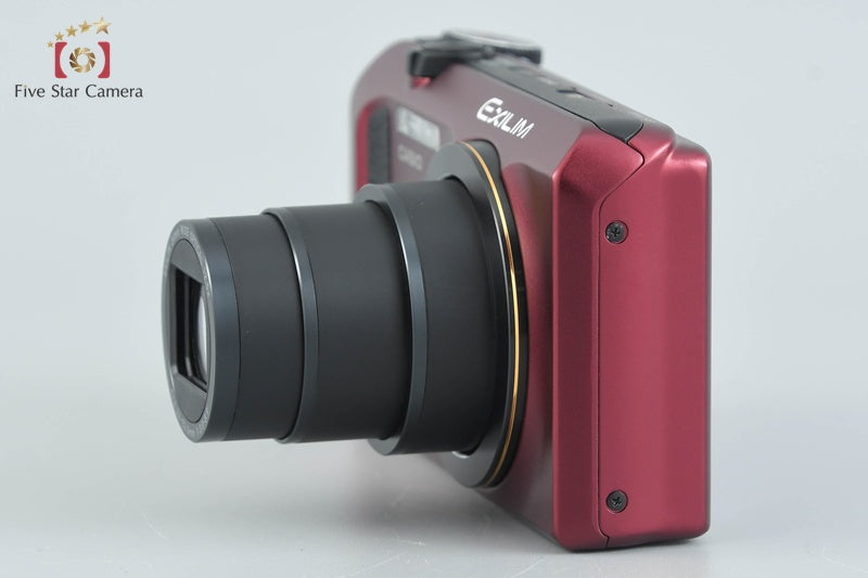 Casio HIGH SPEED EXILIM EX-ZR300 Red 16.1 MP Digital Camera