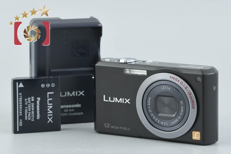 Panasonic LUMIX DMC-FX100 Esprit Black 12.2 MP Digital Camera