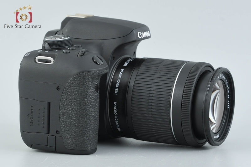 "Count 462" Canon EOS Kiss X8i / Rebel T6i / 750D 24.2 MP DSLR EF-S 18-55 Lens