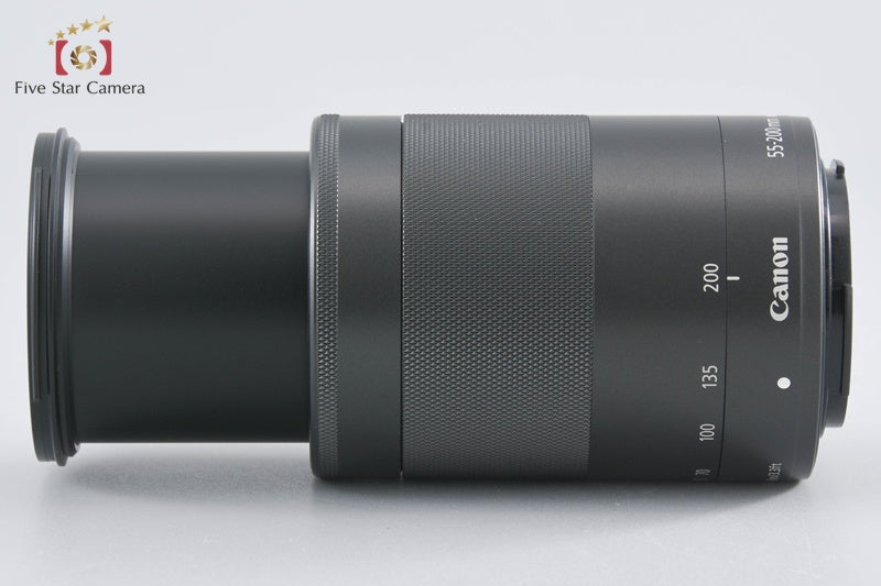 Canon EF-M 55-200mm f/4.5-6.3 IS STM Black