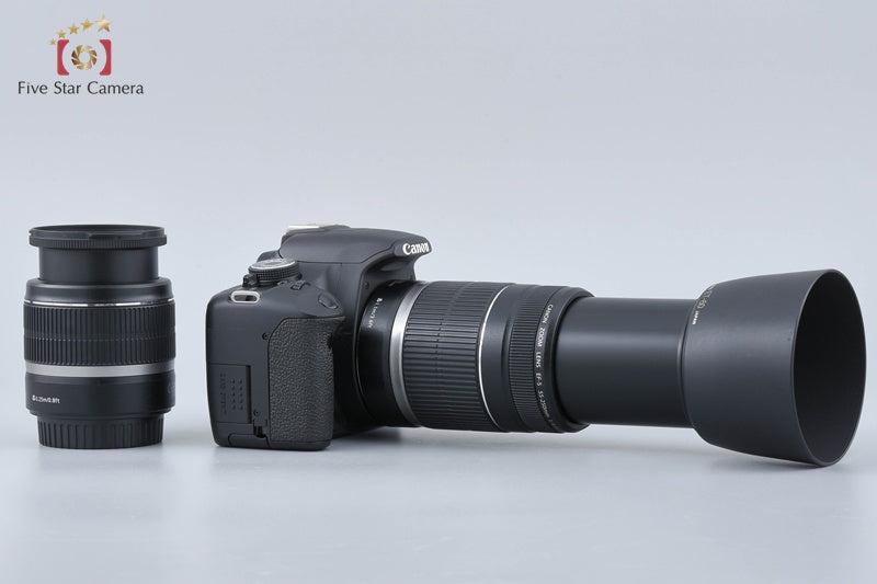 "Count 3,527" Canon EOS Kiss X3 / Rebel T1i / 500D 15.1 MP 18-55 55-250 Lenses