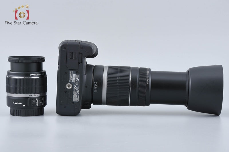 "Count 3,527" Canon EOS Kiss X3 / Rebel T1i / 500D 15.1 MP 18-55 55-250 Lenses