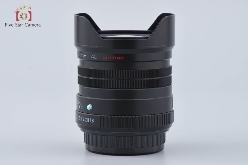 Pentax SMC FA 31mm f/1.8 AL Limited Black