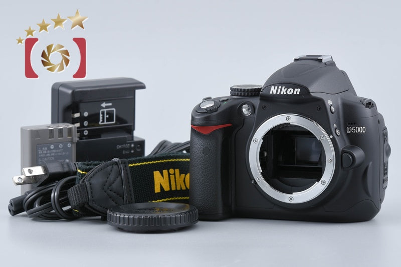 "Shutter count 388" Nikon D5000 12.3 MP DSLR Camera Body