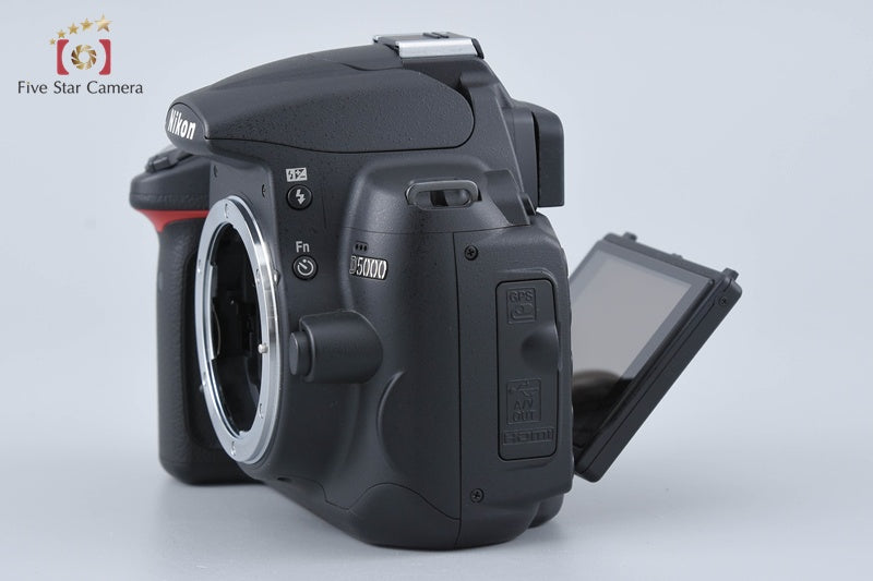 "Shutter count 388" Nikon D5000 12.3 MP DSLR Camera Body