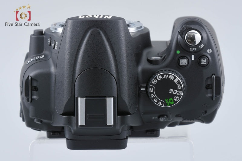 "Shutter count 388" Nikon D5000 12.3 MP DSLR Camera Body