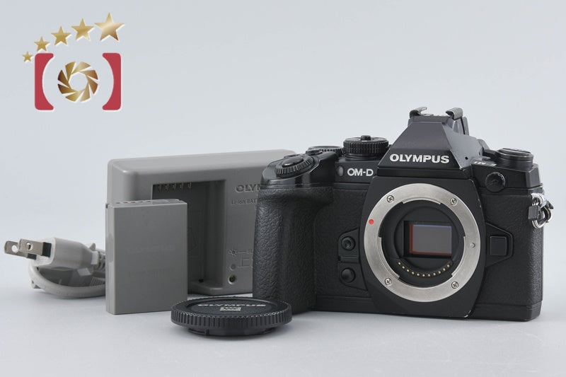 Olympus OM-D E-M1 Black 16.3 MP Digital Mirrorless Camera Body