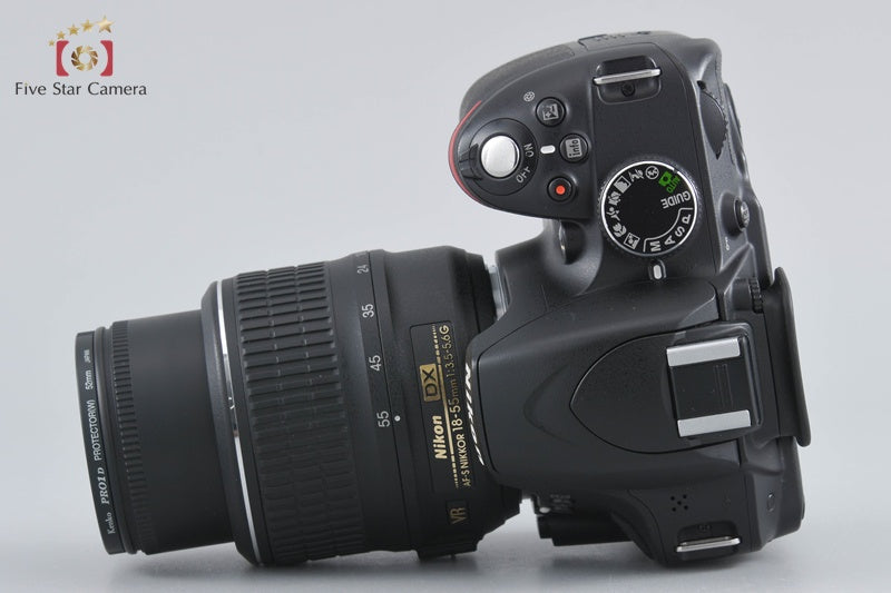 Nikon D3200 Black 24.2 MP DSLR 18-55 VR Lens w/ Box