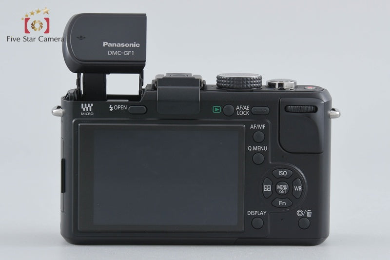 Panasonic LUMIX DMC-GF1 Black 12.1 MP Digital Camera [Japanese Language Only]