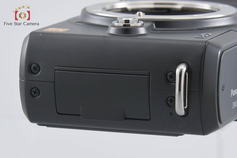 Panasonic LUMIX DMC-GF1 Black 12.1 MP Digital Camera [Japanese Language Only]