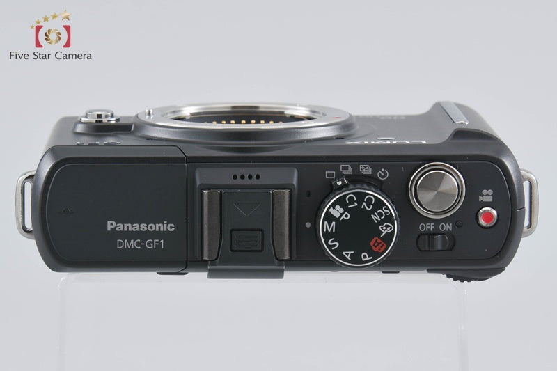 Panasonic LUMIX DMC-GF1 Black 12.1 MP Digital Camera [Japanese Language Only]