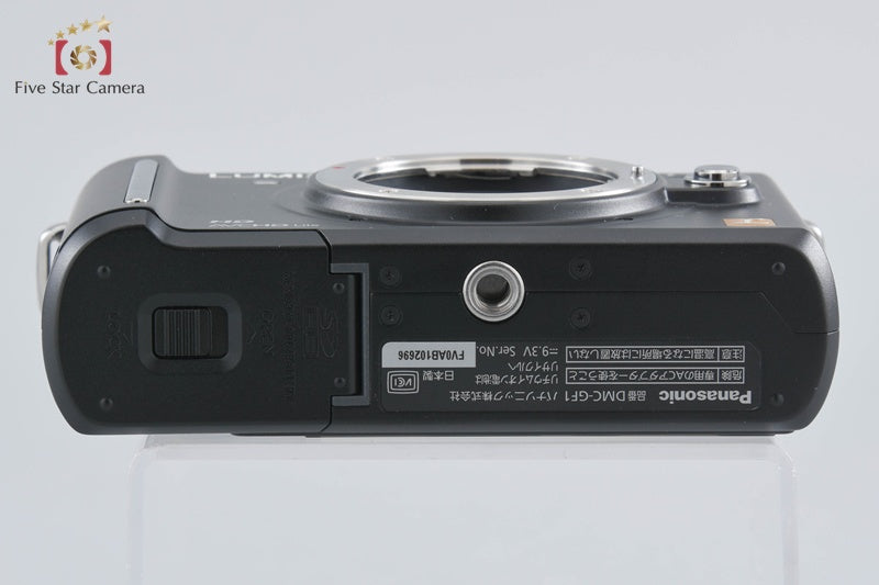 Panasonic LUMIX DMC-GF1 Black 12.1 MP Digital Camera [Japanese Language Only]