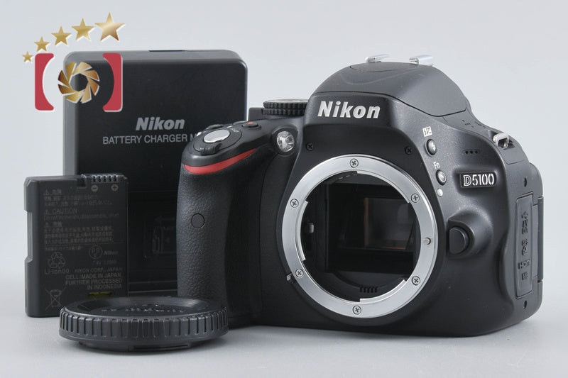 "Shutter count 3,006" Nikon D5100 16.2 MP SLR Digital Camera Body