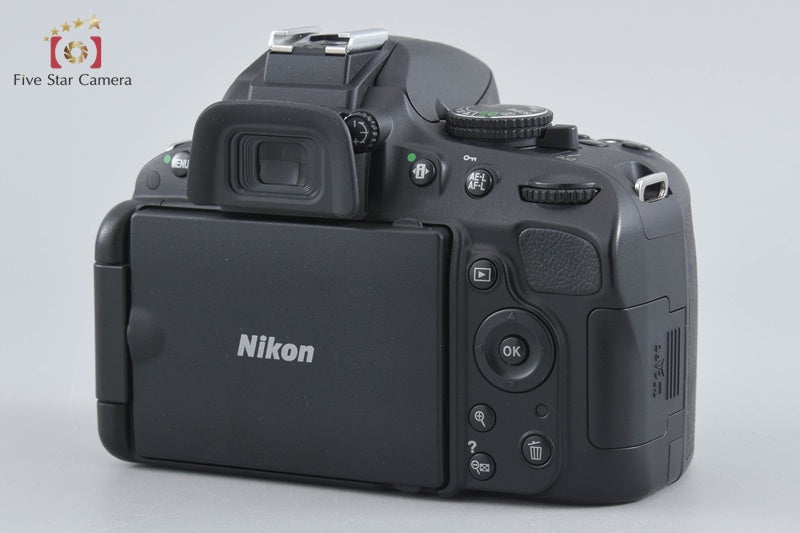 "Shutter count 3,006" Nikon D5100 16.2 MP SLR Digital Camera Body