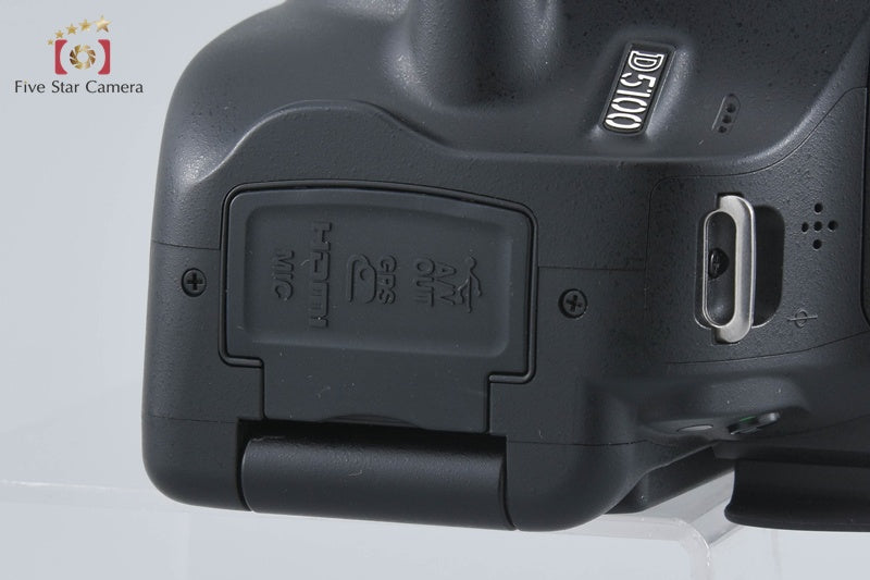 "Shutter count 3,006" Nikon D5100 16.2 MP SLR Digital Camera Body