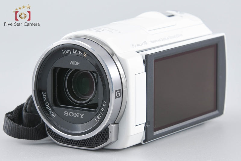 SONY HANDYCAM HDR-CX535 White Video Camera [Japanese Language Only]