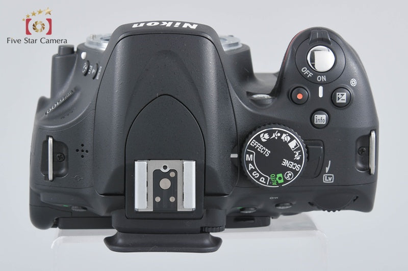 "Shutter count 3,006" Nikon D5100 16.2 MP SLR Digital Camera Body