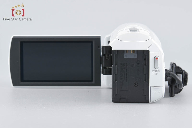 SONY HANDYCAM HDR-CX535 White Video Camera [Japanese Language Only]