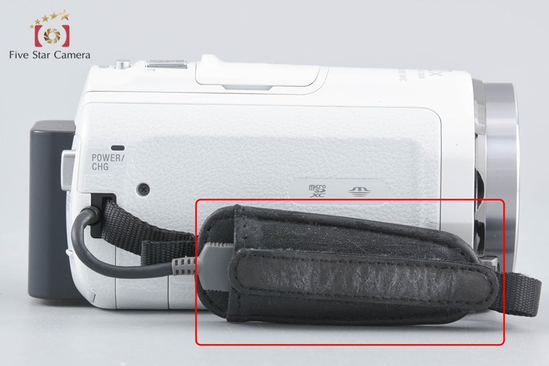 SONY HANDYCAM HDR-CX535 White Video Camera [Japanese Language Only]
