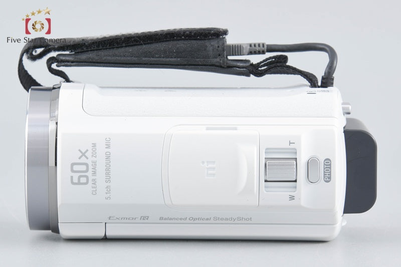 SONY HANDYCAM HDR-CX535 White Video Camera [Japanese Language Only]