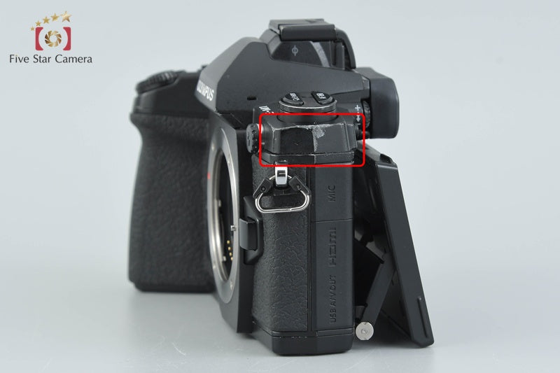 Olympus OM-D E-M1 Black 16.2 MP Digital Mirrorless Camera Body