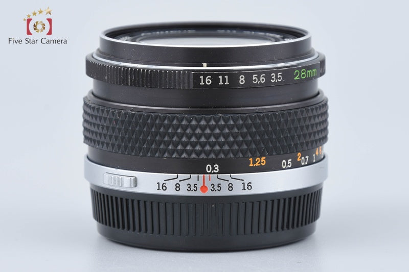 Olympus G.ZUIKO AUTO-W 28mm f/3.5