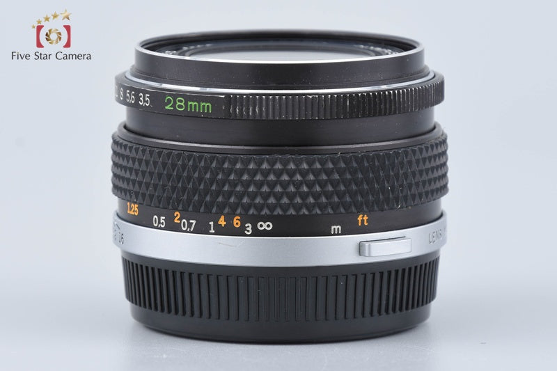 Olympus G.ZUIKO AUTO-W 28mm f/3.5