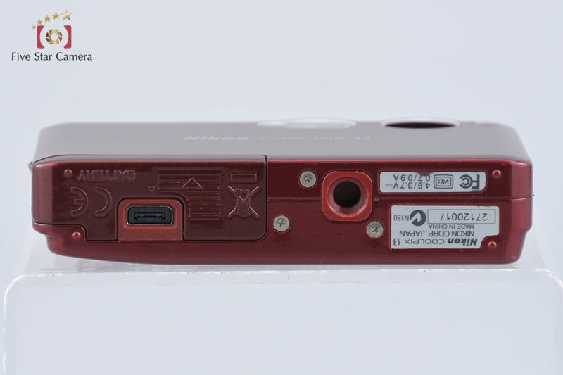 Nikon COOLPIX S3 Noble Wine 6.0 MP Digital Camera