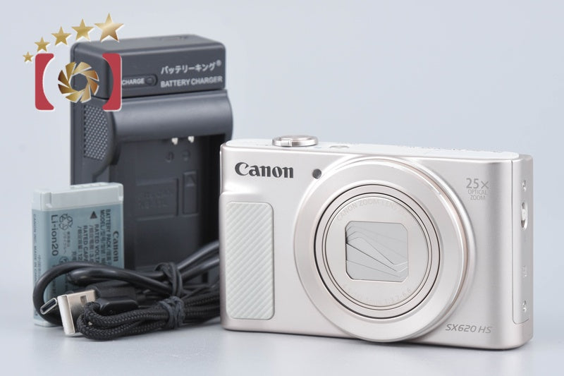 Canon PowerShot SX620 HS White 20.2 MP Digital Camera