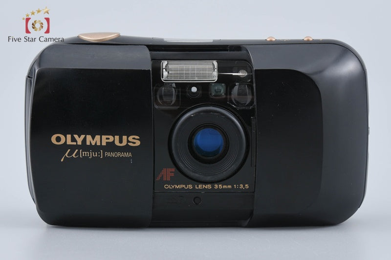 Olympus μ[mju:] PANORAMA 35mm Point & Shoot Film Camera