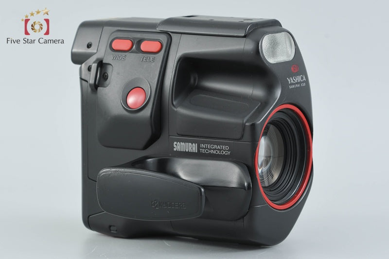 Kyocera Samurai X3.0 Red Point & Shoot Half Frame 35mm Film Camera