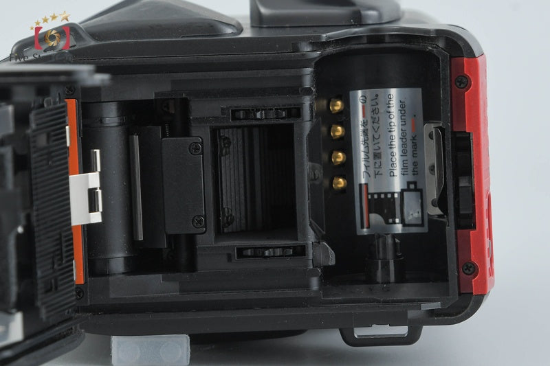 Kyocera Samurai X3.0 Red Point & Shoot Half Frame 35mm Film Camera