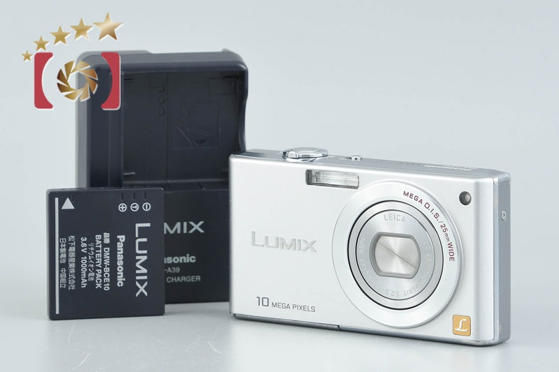 Panasonic LUMIX DMC-FX37 Precious Silver Digital Camera [Japanese Language Only]