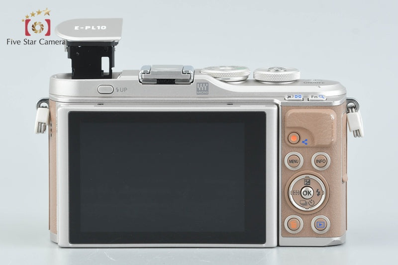 Olympus PEN E-PL10 Brown 16.1 MP Digital Mirrorless Camera Body