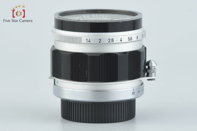 Canon 50mm f/1.4 L39 Leica Thread Mount Lens