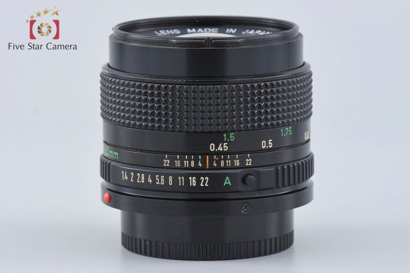 Canon New FD 50mm f/1.4