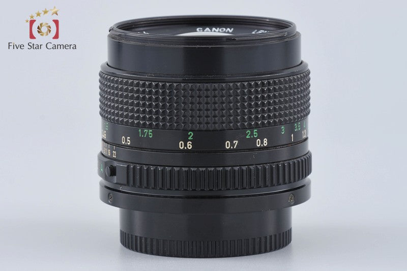 Canon New FD 50mm f/1.4