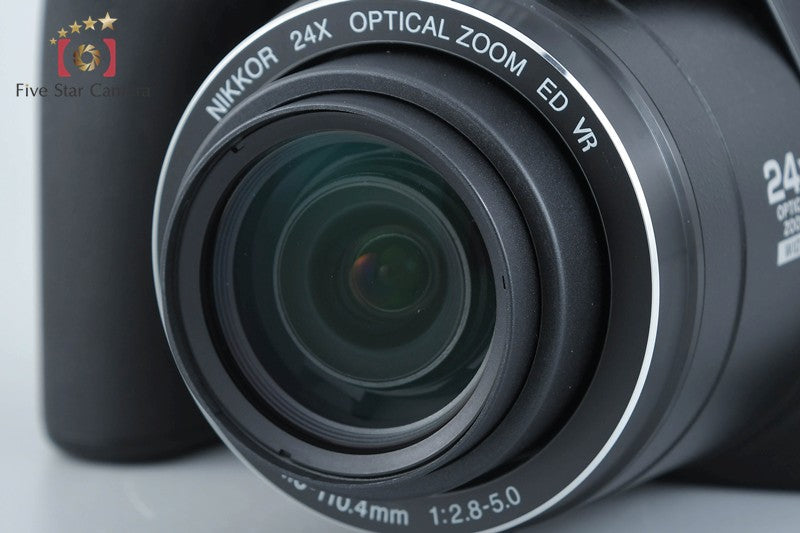 Nikon COOLPIX P90 Black 12.1 MP Digital Camera